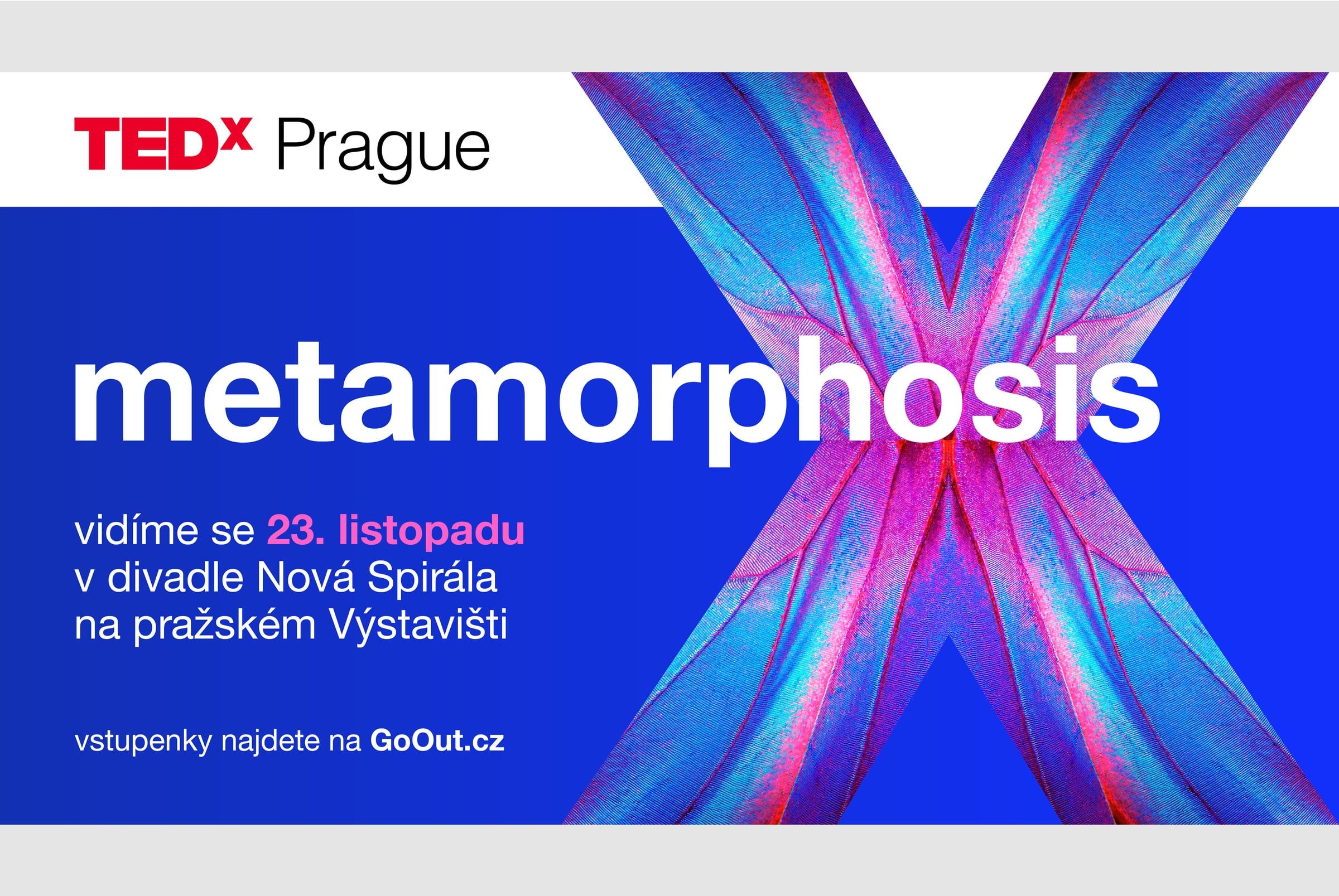 Sál z výšky s odpočtem 02:55 a motivem X na podlaze